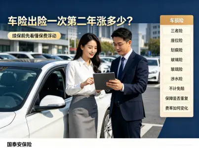 车险出险一次第二年涨多少？关于续保和保费浮动的门道