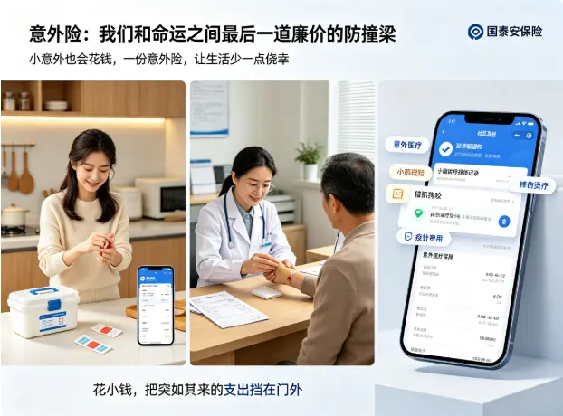 意外险，我们和命运之间最后一道廉价的防撞梁(图1)